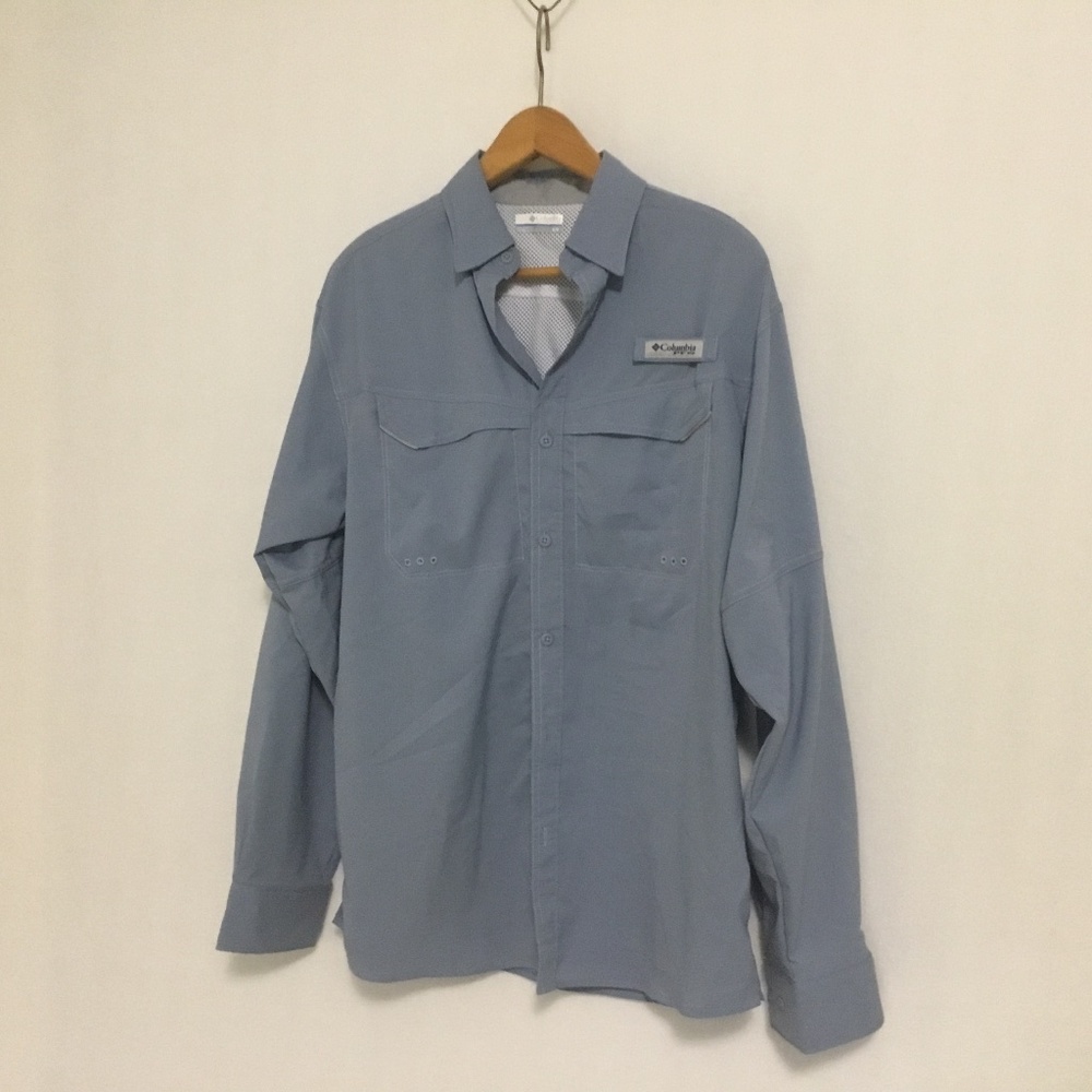 Columbia Long Sleeve Button Up Men’s Shirt Size Small